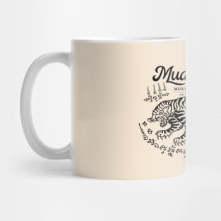 Muay Thai Tattoo Tiger Mug